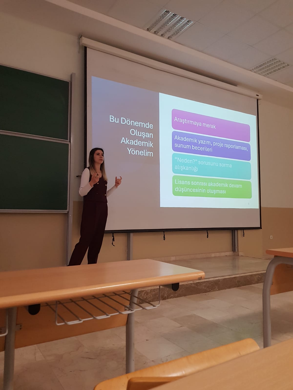 "Akademik süreçler ve BİDB çalışmaları” Sunumu Başarıyla Gerçekleştirildi